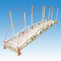 Aluminium alloy bridge springboard gangway ladder dock ladder boarding aluminium ladder