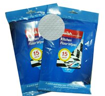 15 pieces of thickened Diamond cloth dust removal wet wipes floor wet wipes antibacterial wet paper mop wet paper