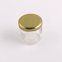 Montessori daily trumpet glass jar padded glass mini jam bottle paste jar