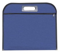 B4 hand file bag A4 B4 double solid file bag Oxford cloth bag multi-layer conference Bag tote bag