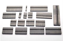 Spot Factory Direct DuPont Wire Plug Pitch 2 54mm DuPont Shell Rubber Shell Single Row DuPont Connector