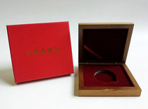 the chinese gold and silver coins of 30g panda silver collection gift box zodiac silver 1 ounces of gold and silver coins wooden box empty