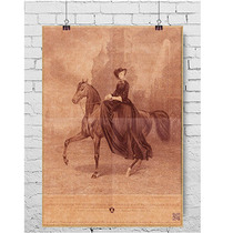 Sissi European royal portrait Library decoration painting cafe RETRO study hanging painting ancient European figures