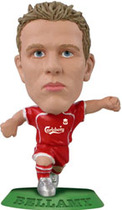 Microstars Soccer Player Doll-Bellamy (Liverpool 2006-07 season)