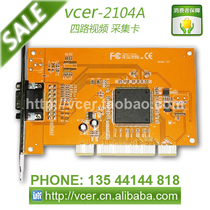 vcer 2104A 4-way video capture card 4-way monitoring card Image capture card NVP1204