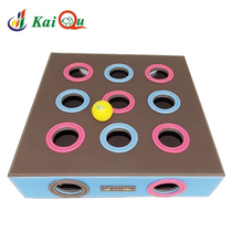 Pet Kitty Toy Supplies Square Cat Football Playground Teasing Cat Toy Amusement Disc Kitty entertainment Supplies