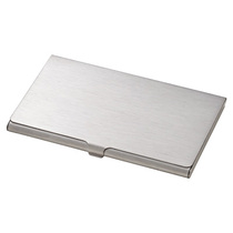 MUJI STAINLESS STEEL NAME SHEET BOX