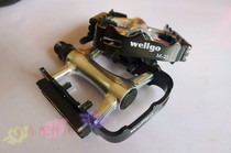 Aluminum alloy pedal bicycle pedal reflective warning non-slip serrated bicycle aluminum alloy pedal accessories