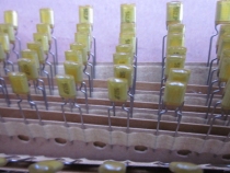 NIS Nissei ethylene polypropylene film capacitor 5n6 50V 0 0056 uf50v 562 1H