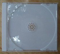 08 white bottom disc box square white single VCD box DVD box single disc disc box