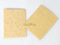  High quality high temperature resistant electric soldering iron head cleaning sponge soldering iron cotton tin wiping cotton tin removal cotton 35mm*45mm