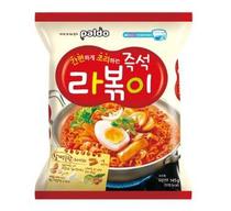 South Korea Imports Eight Years of Pastry Noodles Rice Cake Noodle instant noodles Boiled Noodles Zero Food Sweet and Spicy Notes 145g