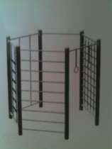 Outdoor fitness equipment multi-functional comprehensive trainer] Horizontal bar rib wood climbing net climbing rope climbing rod hanging ring