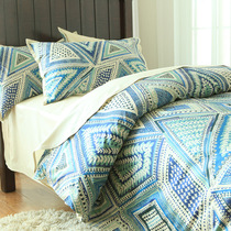 Blue platinum home textile four-piece pillow boat boy bedding children cotton 1 2m single bed supplies