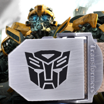 Transformers alloy buckle head outdoor pants waist belt fat lengthened thickened camouflage canvas belt Student cloth belt