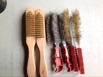 Wood handle steel wire brush wire knife brush stainless steel wire knife brushed wire brush knife brush manufacturer direct