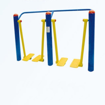 Outdoor path sports goods Community Park elderly fitness equipment double buried Walker machine
