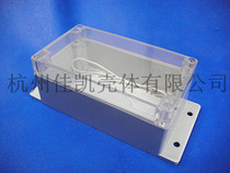 Transparent cover waterproof box Security power box Plastic shell External size:158*90*65mm