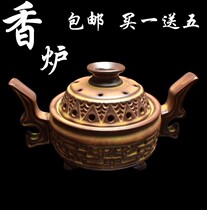 Ceramic amphora incense burner Incense smoker antique incense burner Pan incense stick incense stick incense tower incense stick Buddhist supplies