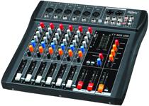 Ultra-thin mixer CT-60SUSB 6-way mixer with USB with 48V Phantom