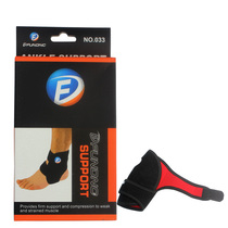 Sports ankle support single dynamic pressurized adjustable basketball badminton ankle sprain protective naked protective gear