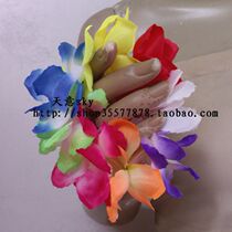 Hawaiian Hula Costume - Bracelet Party Dance Gymnastics Performance Event 7cm Multi-color Solid Color