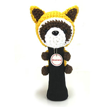 AMIMONO Philharmonic_cute raccoon golf 1 wooden pole cover (A220-B)