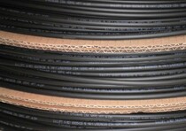 Heat-shrink pipe sleeve shrink pipe wire joint with pipe 2 times shrink heat-shrink pipe black 1 m price