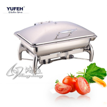 Brand YUFEH buffet dining stove rectangular hydraulic luxury stainless steel buffet stove Buffy stove can be charged