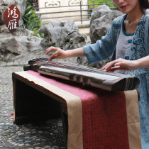 (Hongyan Guqin) Yangzhou factory direct cedar-style guqin 1280 yuan to send 12 samples of value