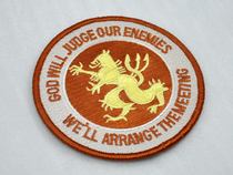 United States NSWDG DEVGRU Seals 6 Team Seals6 Gold Team Armband Badge Velcro