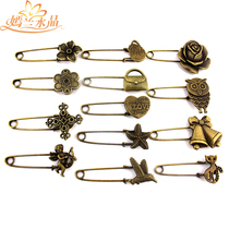 diy ornaments accessories handmade material retro ancient bronze color brooch brooch brooch brooch big beacherlan new product shelves