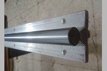 Woodworking Push Table Saw Optical Axis Wide Base Slide Flange Slider Bearing Cylindrical Linear Guide TBR16--30