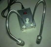 Adjustable angle LED light source universal spotlight dual LED spotlight adjustable brightness