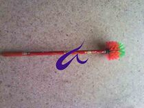 Special promotion thickened durable toilet brush factory property community special round bristles toilet brush