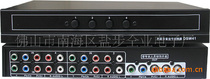  Tongli DSW41 Chromatic aberration switcher Chromatic aberration 4 in 1 out with audio AV chromatic aberration 4 cut 1 converter