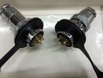 The Aviation plug DF20 GX20 TYPE flanged 2 3 4 5 6 7 8 9 10 12 14 having a core diameter of 2