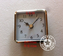 Clock head Craft clock head with export movement Clock gallbladder Square clock Lighting furniture with clock head