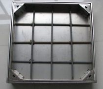 Stainless steel invisible manhole cover 500*500*50*3 square seamless manhole cover sunken marble paving