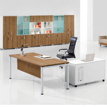 Shanghai office furniture desk boss table simple modern manager desk master table wooden class table