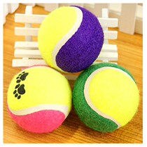 Dog toy ball Pet toys Golden Retriever Teddy Dog training supplies Bite-resistant tennis ball Molar Find the ball