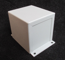 Imitation West Electric Transformer Iron Cover (Folding) Gray can be installed with one EI66 iron core transformer