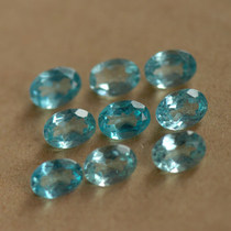 Natural phosphate A19 - 2 3 Ring face color comparable to Paraiba Gem - Identifying Gem specimens