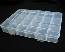 (Chess music infinite) board game storage box storage box can be removed 18 36 compartments dual-purpose detachable adjustment spacing