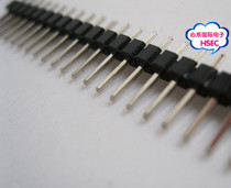 Copper 40P single row pin Single row straight 2 54 spacing 1X 40P single row pin 1*40P single row pin height 11MM