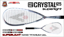 UK KARAKAL Real nano titanium carbon Crystall125 Squash Racket Crystal system