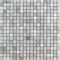 Spot Marble mosaic Antique culture Stone Gray wood grain Bright ground wall mosaic