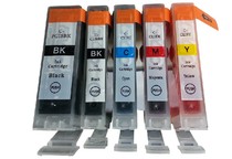 Compatible Canon MP970 MP960 MP950 MP830 MP810 with ink cartridges 5BK IP6600