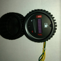 Car Motorbike meter 52MM Iron shell meter Rubber protective protective protective anti-dust shockproof meter shell