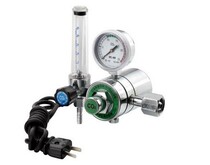 Electric heating carbon dioxide pressure reducer YQC-530 type YQC-03 electric heating pressure reducer gauge valve pressure gauge